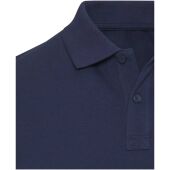 Beryl 220 g/m² unisex OCS gecertificeerde organische gerecyclede polo met korte mouwen - Marineblauw - 3XL