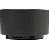 Ankaa 3W gerecycleerde aluminium draadloze Bluetooth®-speaker - Zwart