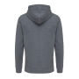 Iqoniq Abisko gerecycled katoen hoodie met rits, heather anthracite (XXL)