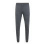 Iqoniq Cooper gerecycled katoenen joggingbroek, heather anthracite (XXS)