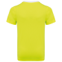 Ecologisch sport-T-shirt in twee kleuren voor kinderen White / Fluorescent Yellow 12/14 jaar