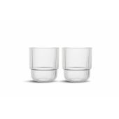 Billi waterglas set van 2 - Transparant