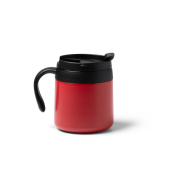 VAKE Thermobeker gerecycled RVS 350ml - rood VAKE Thermobeker gerecycled RVS 350ml - rood