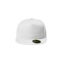 Cap unisex Rap 5P white adjustable