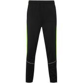 Evans 225 g/m² unisex trainingspak - Zwart/Lime - S Evans 225 g/m² unisex trainingspak - Zwart/Lime - S