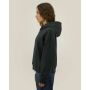 Fronter - Oversized rits hoodie in een gerecycled katoen blend - Black (XS)