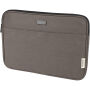 Joey 14 inch GRS gerecyclede canvas laptophoes, 2 l - Grijs