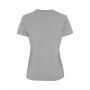Cottover Gots T-shirt Lady Grey Melange XXL Cottover Gots T-shirt Lady Grey Melange XXL