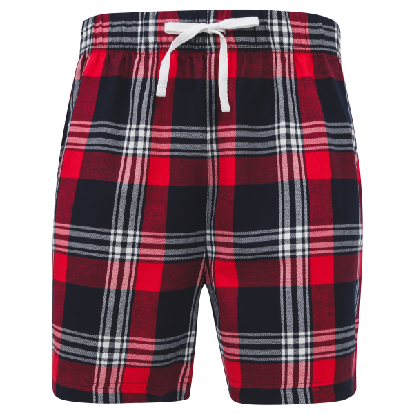 Short met Schotse ruiten