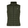 IQONIQ Meru dames gerecycled polyester bodywarmer, khaki (M)