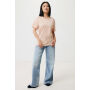IQONIQ Yala dames lichtgewicht gerecycled katoen t-shirt, peach nectar (L)