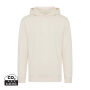 Iqoniq Rila lichtgewicht gerecycled katoen hoodie, natural raw (XXXL)