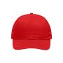 6 Panel Promo Cap signal red one size