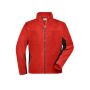 Men's Workwear Fleece Jacket - STRONG - red/black XS