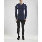 PRO CONTROL COMPRESSION LONG SLEEVE UNISEX NAVY L