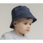 BABY BUCKET HAT, WHITE, 06/12M, LARKWOOD