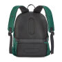 Bobby Soft, anti-diefstal rugzak, forest green, zwart
