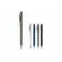 Balpen two stripes metaal - Wit