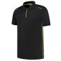 Poloshirt Accent 202703 Black-Yellow XXL