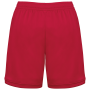 Basketbalshort voor dames Sporty Red 3XL