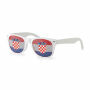 FLAG FUN - Zonnebril met vlag - Wit/blauw