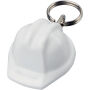 Kolt hard hat-shaped recycled keychain - White