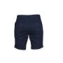 LADIES STRETCH CHINO SHORTS, NAVY, L, FRONT ROW