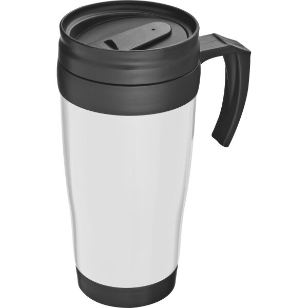 Kunststof drinkbeker met afsluitbare deksel- 0,4L Kunststof drinkbeker met afsluitbare deksel- 0,4L