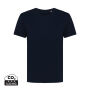 Iqoniq Yala dames lichtgewicht gerecycled katoen t-shirt, donkerblauw (XXL)