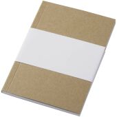 Novella Austen A6 gerecycled notitieboek met zachte cover, 50 vellen - Naturel
