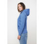 IQONIQ Torres gerecycled katoen hoodie ongeverfd, heather blue (XXS)