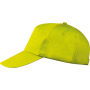 AZO-vrij katoenen baseball-cap, 5 panels AZO-vrij katoenen baseball-cap, 5 panels