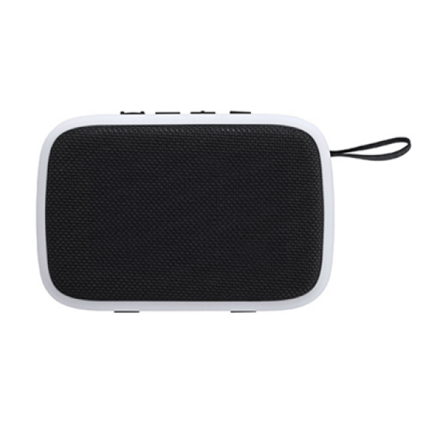 ARMIN Tweekleurige draadloze luidspreker met Bluetooth - wit ARMIN Tweekleurige draadloze luidspreker met Bluetooth - wit
