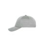 6 Panel Sports Cap grey one size