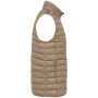 Ecologische lichte bodywarmer voor heren driftwood M