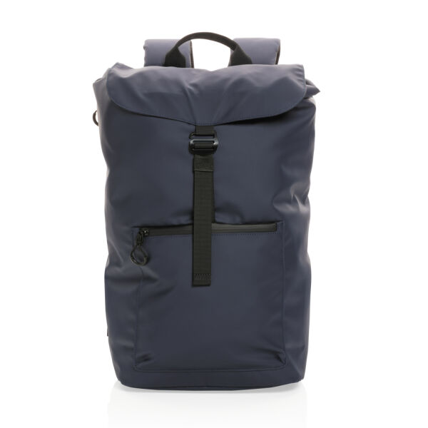 Impact AWARE™ RPET waterbestendige 15.6" laptoprugzak, donkerblauw Impact AWARE™ RPET waterbestendige 15.6" laptoprugzak, donkerblauw