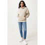 IQONIQ Yoho gerecycled katoen relaxed hoodie, desert (L)