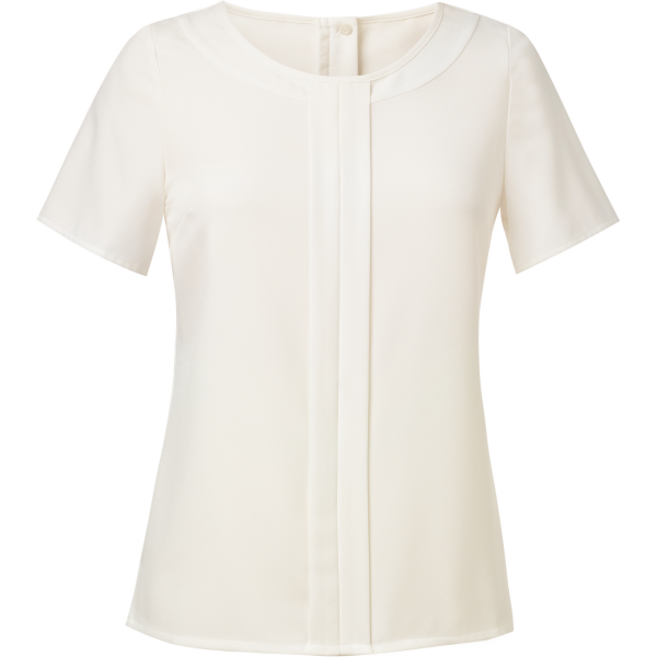 Blouse in Chinese crêpe FELINA White 16 UK Blouse in Chinese crêpe FELINA White 16 UK