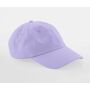 LOW PROFILE 6 PANEL DAD CAP, LAVENDER, One size, BEECHFIELD