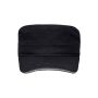 Military Sandwich Cap black/dark-grey
