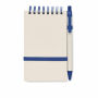MITO SET - A6 Gerecycled karton notebook - Blauw