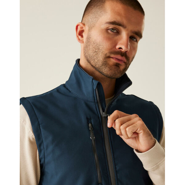 Honestly Made Recycled Softshell Bodywarmer - Black - S Honestly Made Recycled Softshell Bodywarmer - Black - S