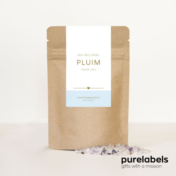 Badzout (voeten) | Pluim voor jou| Bedankt cadeau Badzout (voeten) | Pluim voor jou| Bedankt cadeau