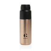 Thermocup RCS recycled geisoleerde fles met beker 500ml, brons Thermocup RCS recycled geisoleerde fles met beker 500ml, brons