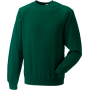 Classic Sweater met ronde hals Bottle Green S