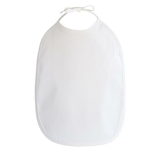 Baby Bib white/white one size Baby Bib white/white one size