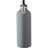 Gerecyclede roestvrijstalen dubbelwandige fles (500 ml) Lysandra zwart