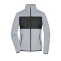 Ladies' Fleece Jacket light-melange/black XS