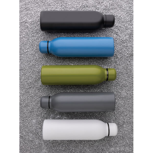 RCS gerecycled roestvrijstalen vacuümfles 500ML, wit RCS gerecycled roestvrijstalen vacuümfles 500ML, wit