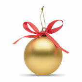 BELLES - Kerstbal geschenkdoos - Goud